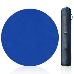 Blue LERYG round tabletop game playmat 80cm