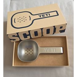 YETI Stainless Steel Ice Scoop, New in Box