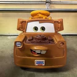 Disney Cars Tow Mater Power Wheels