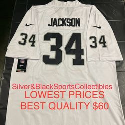 MENS STITCHED LAS VEGAS RAIDERS JERSEY SIZE SMALL UP TO 6XL Ships Same Day If Ordered Before 3pm PST