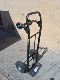 Black hand truck