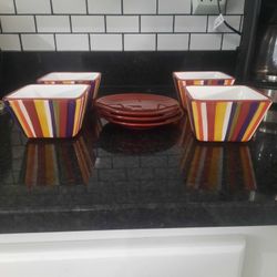 Pampered Chef Bowls & Plates