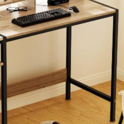 Computer Desk  Home Office Table with Storage, Desk with Monitor Stand, Adjustable Storage Space, Modern Design, Table is  New Seal Box