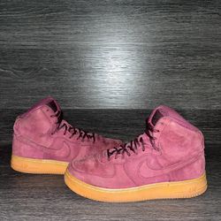 Women’s Air Force 1 - Burgundy - Great Condition 