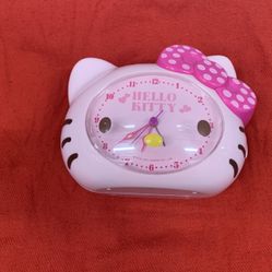Sanrio Hello Kitty Plastic Alarm Clock