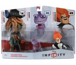 New Disney Infinity Figures 3 Pack Villains