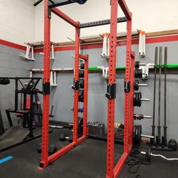 ETE 9ft Tall Squat Rack Gym Equipment Exercise Fitness