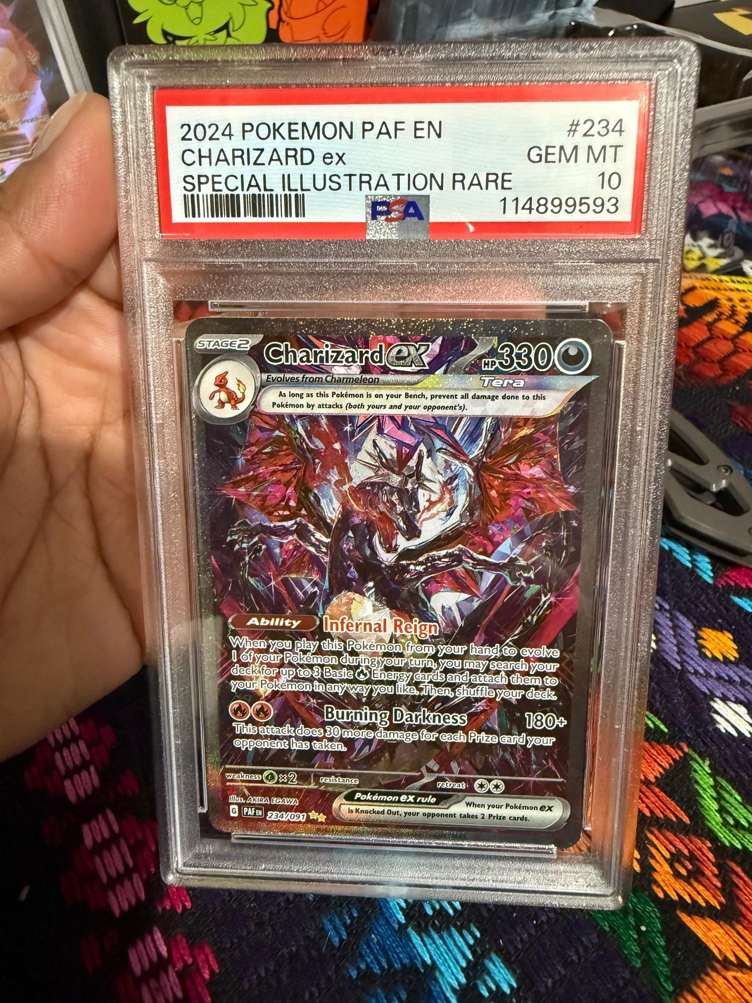 Charizard EX PSA 10