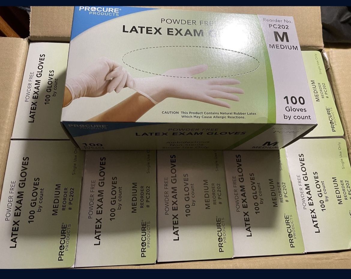 Latex Gloves Medium