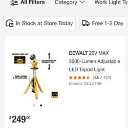 DeWalt Tower Light 