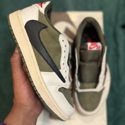 Travis Scott Olive Greens AJ1