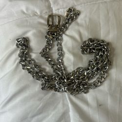 Large silver Belt Chain