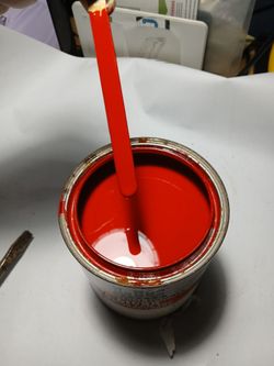 Automotive paint Red