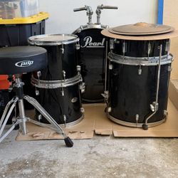 Pearl 5pc Drum Set