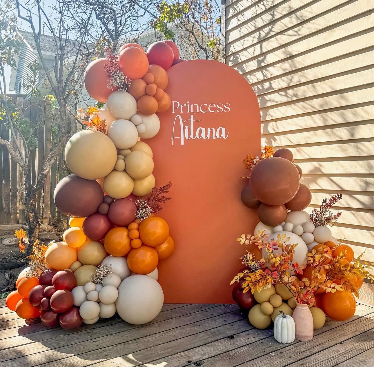 Balloon Decor/ Balloon Garland/ Thanksgiving 