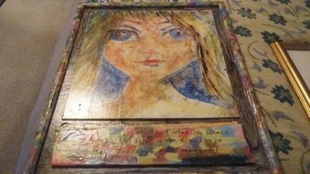 Beautiful Painting Of A girl