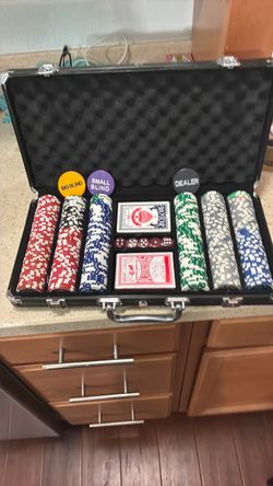 Poker Chip Set in Aluminum Case
