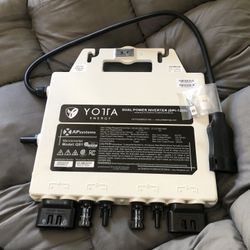 Microinverter, solar panel, micro inverter, model, QS1 Yota energy, APsystems Dpi–1200 