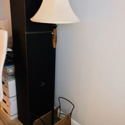 Standing Floor Lamp With Magazine Rack