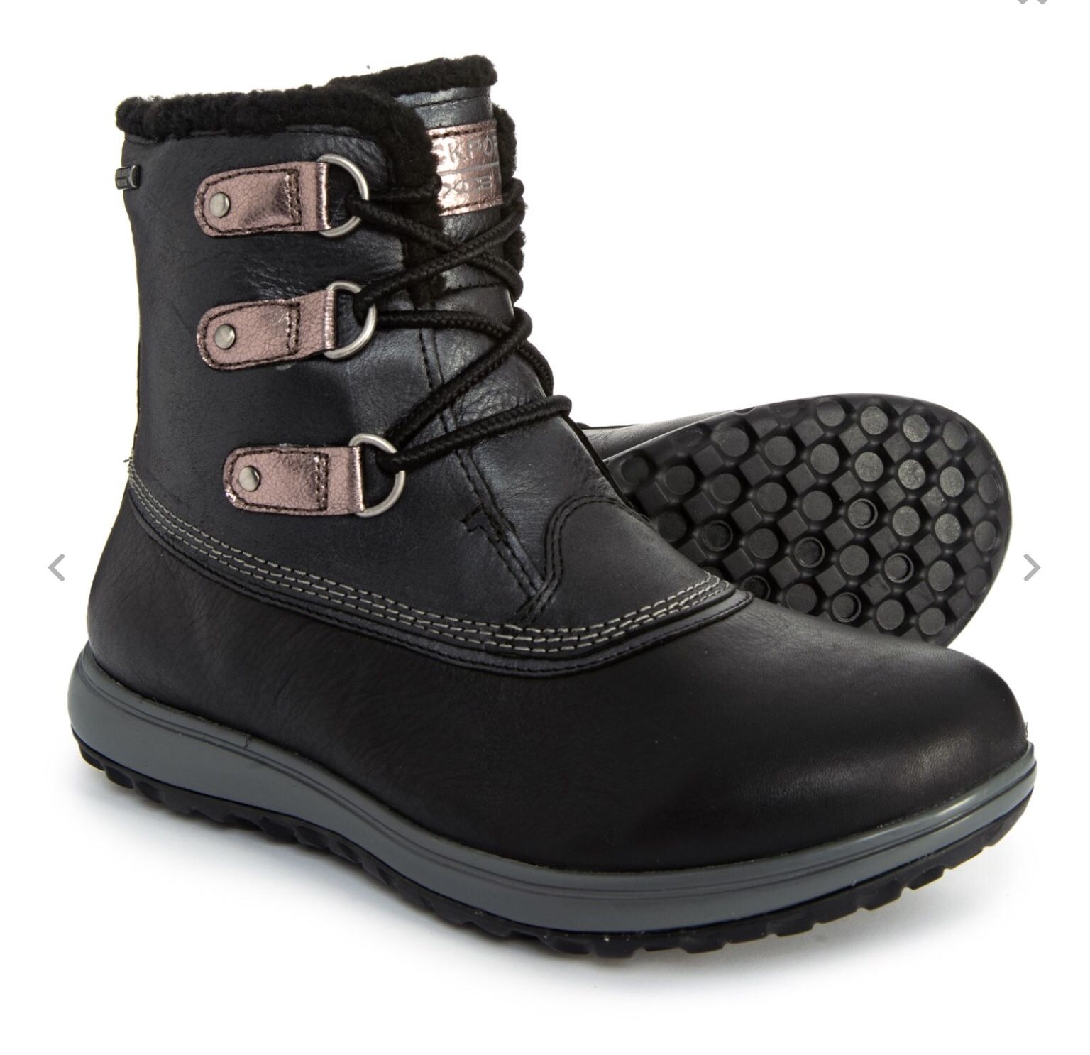 NEW!!! True leather Rockport XCS Britt Low Waterproof winter boot size 7
