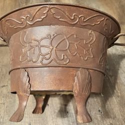 Metal Fall Pot Or Bowl