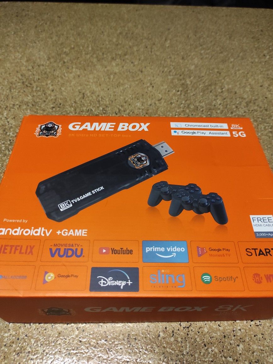 Android Gaming Stick With Wireless Controllers