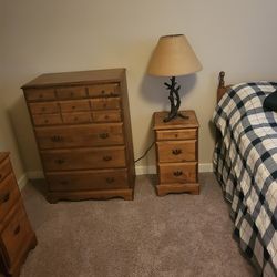 Vintage Bedroom Set Full Size Bed