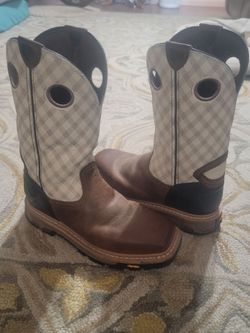 Justin work boots
