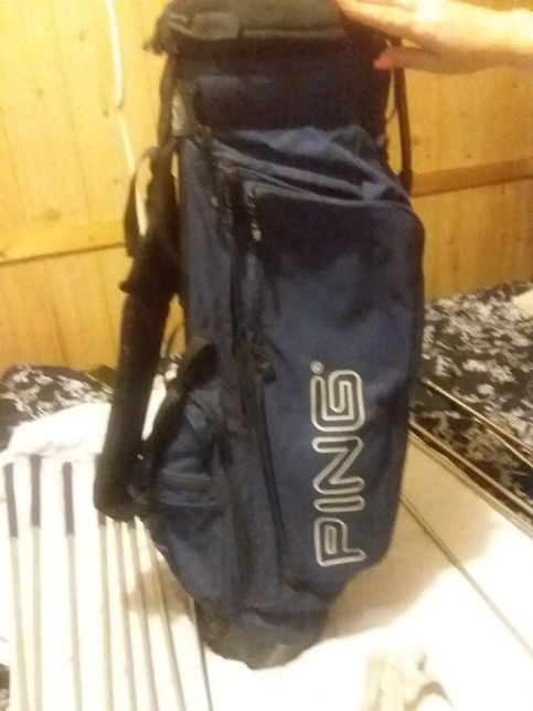 "Ping Golf Bag and Clubs"
