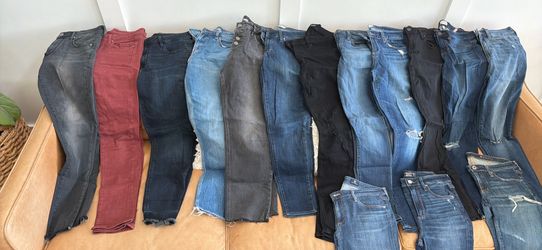 15 pairs of women’s Jeans