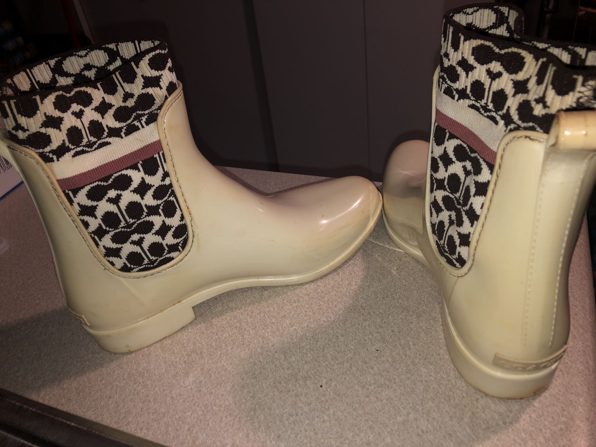 Coach Rain Boots