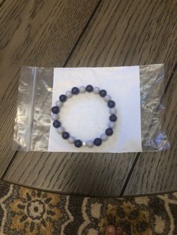 Handmade Beads NY Yankees Color