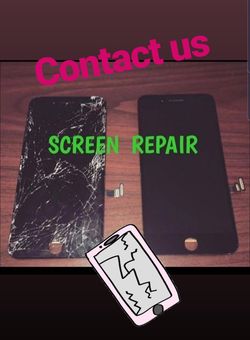 Iphone 8 lcd black and white