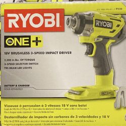 Ryobi 1/4” Impact Driver