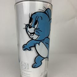Glassware, cup, glasses, Pepsi,1975, vintage,JERRY of tom and Jerry