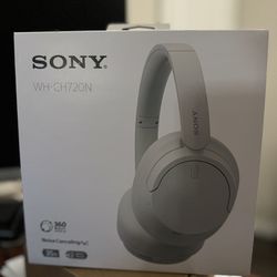 White Sony WH-CH720N (brand New In Box)