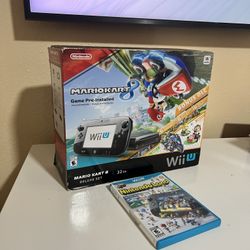 Nintendo WiiU Mario Kart Console Bundle CIB