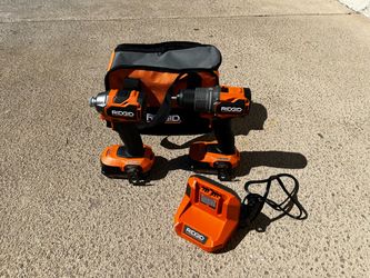 Ridgid NUKE 1/2” Drill and Impact Set $180 for All