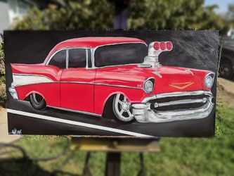Original painting 57 Bel air