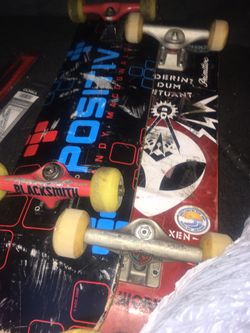 2 skateboards complete