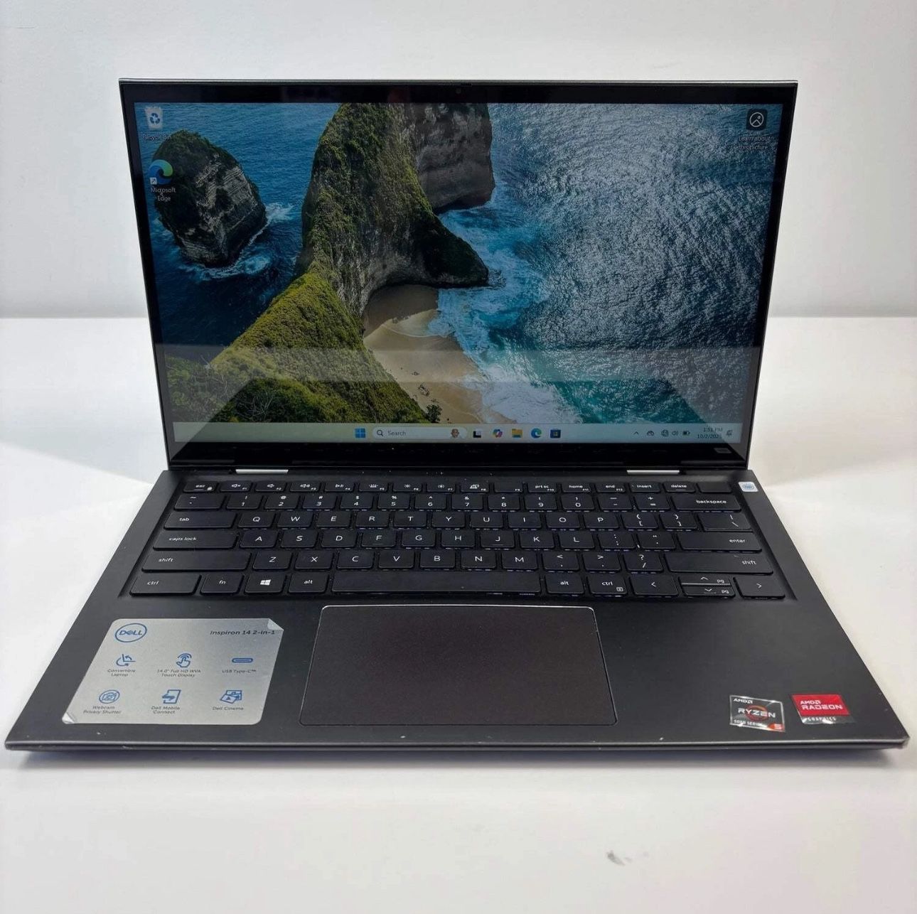 Dell Inspiron 14 7415 2-IN-1 Ryzen 5 5500U 8GB 256GB SSD Touchscreen Laptop - For Trade