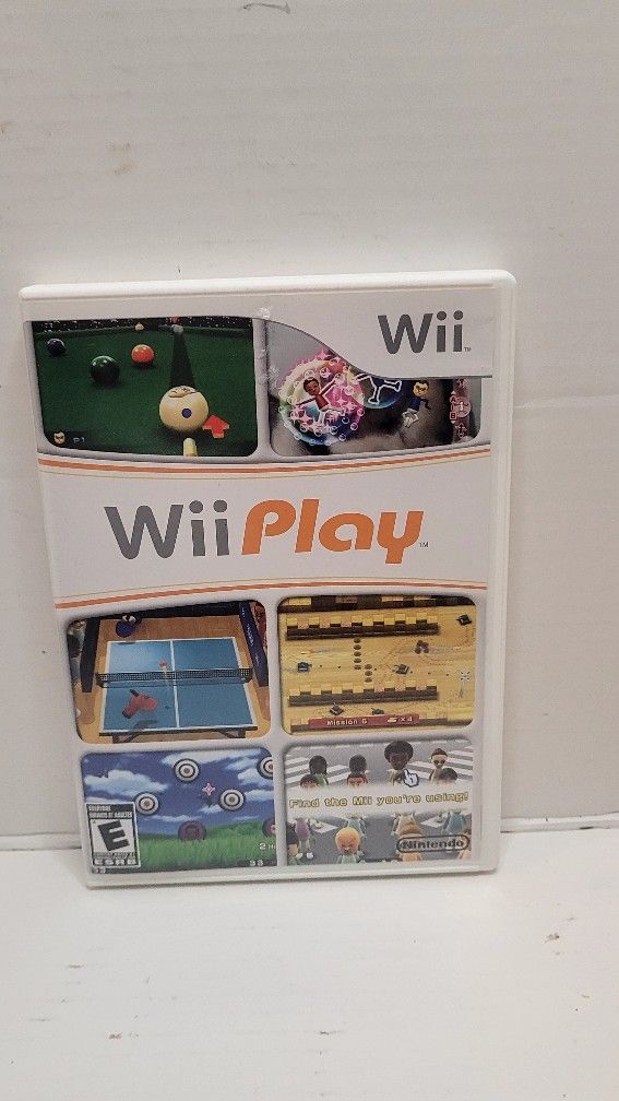 Nintendo Wii Game Wii Play