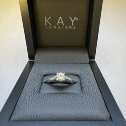 Kay Tolkowsky Engagement Ring .75 Ct 