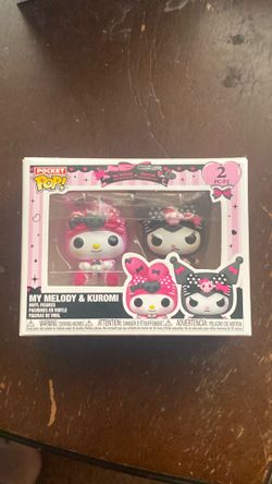 My Melody & Kuromi Vinyl Figurine Collectable Pocket Pop Figures UNOPENED