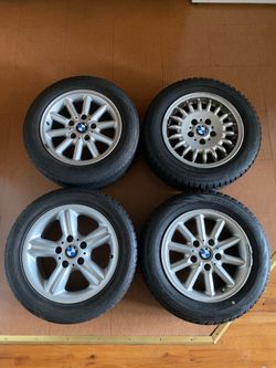 4 BMW Rims and Tires