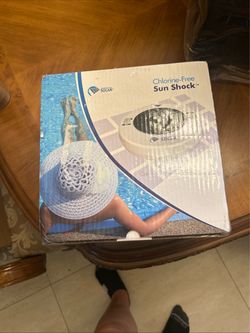 NEW REMINGTON SOLAR Sun Shock Chlorine Free Pool Water Purifier Ionizer Open Box