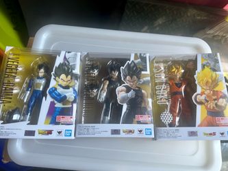 S.H.Figuarts Dragon Ball Z & Super Figure Collection | Sealed Authentic Bandai Tamashii Nations | Goku Vegeta SHF