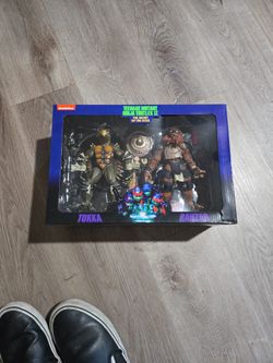 NECA Secret Of The Ooze Tokka And Rahzar 2pack