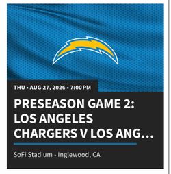 CHARGERS vs RAMS