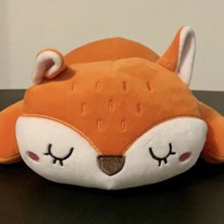 Laying Down Stuffed Animal Orange Fox 13.5in